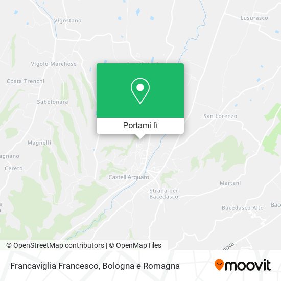 Mappa Francaviglia Francesco