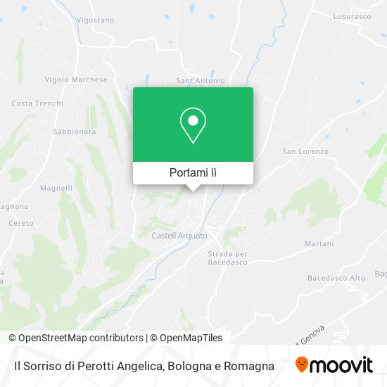 Mappa Il Sorriso di Perotti Angelica