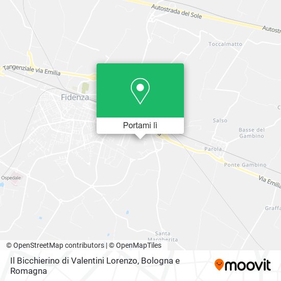 Mappa Il Bicchierino di Valentini Lorenzo