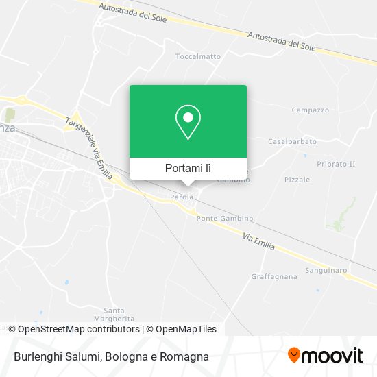 Mappa Burlenghi Salumi
