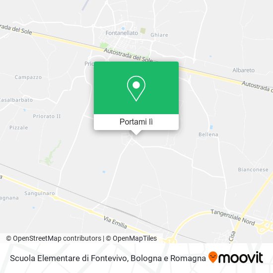 Mappa Scuola Elementare di Fontevivo