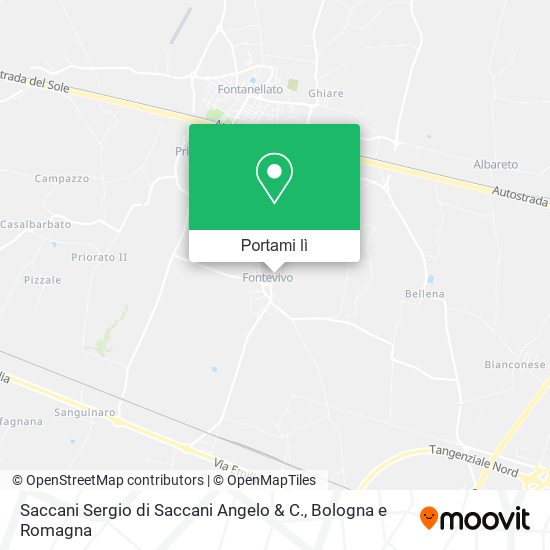 Mappa Saccani Sergio di Saccani Angelo & C.