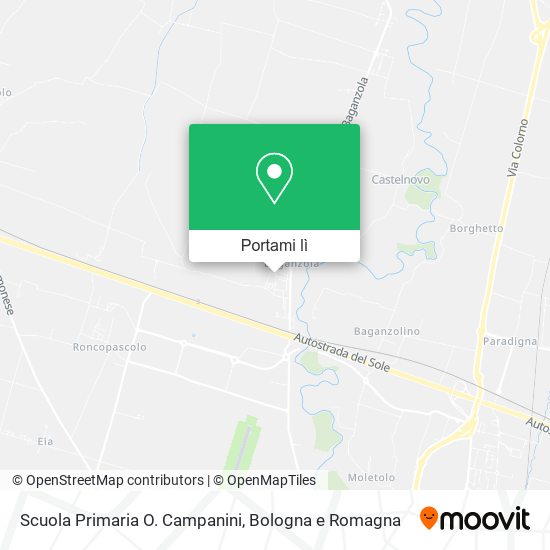 Mappa Scuola Primaria O. Campanini