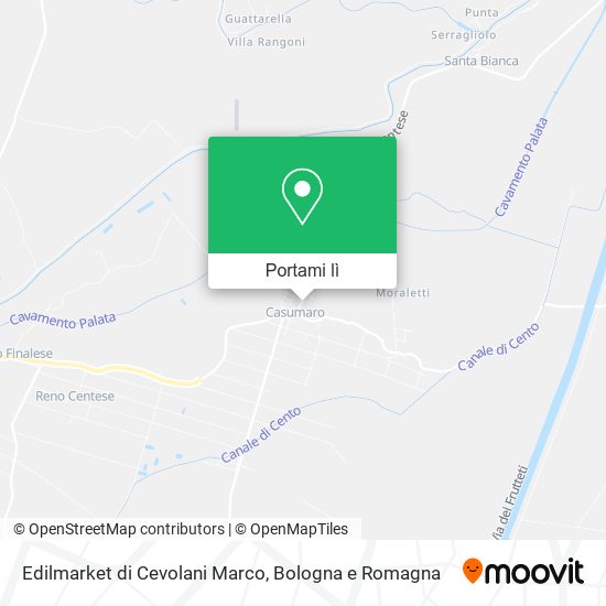 Mappa Edilmarket di Cevolani Marco