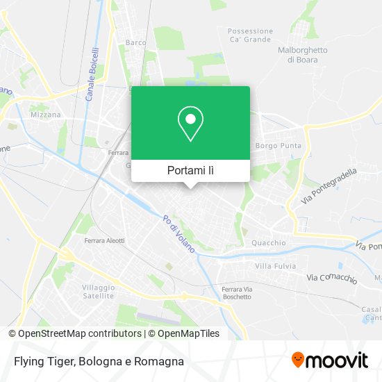 Mappa Flying Tiger