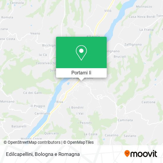 Mappa Edilcapellini