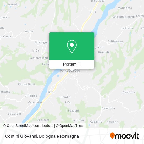 Mappa Contini Giovanni