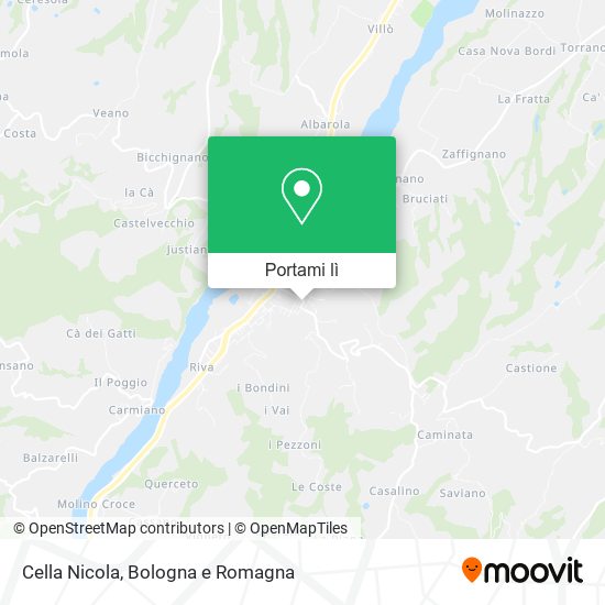 Mappa Cella Nicola