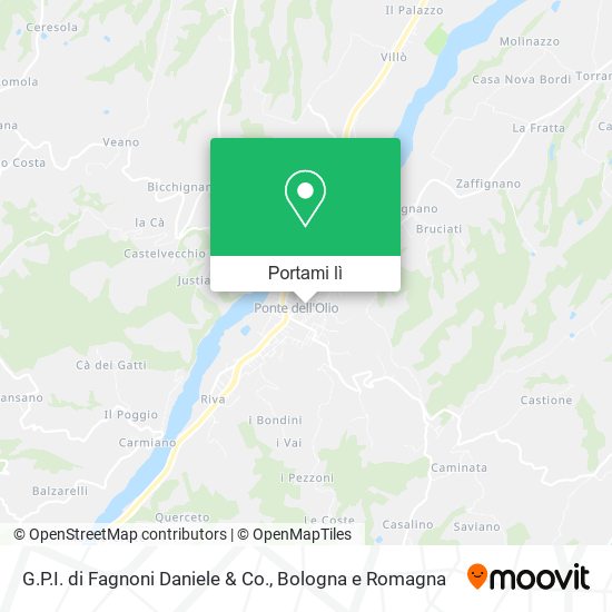 Mappa G.P.I. di Fagnoni Daniele & Co.