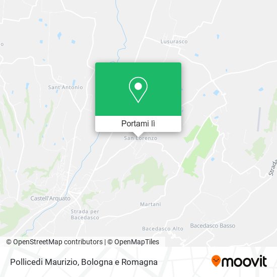 Mappa Pollicedi Maurizio