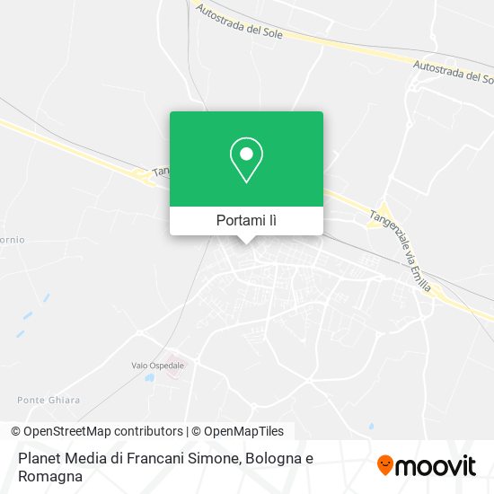 Mappa Planet Media di Francani Simone