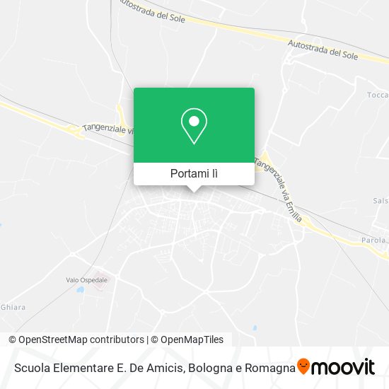 Mappa Scuola Elementare E. De Amicis
