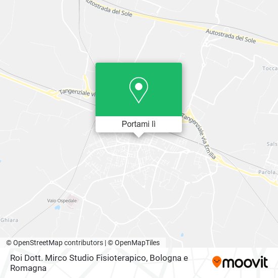 Mappa Roi Dott. Mirco Studio Fisioterapico