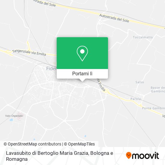 Mappa Lavasubito di Bertoglio Maria Grazia