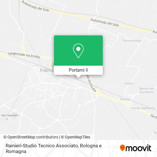 Mappa Rainieri-Studio Tecnico Associato