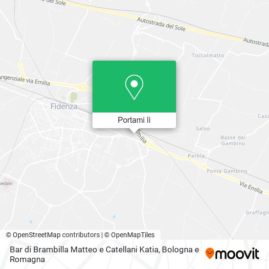 Mappa Bar di Brambilla Matteo e Catellani Katia