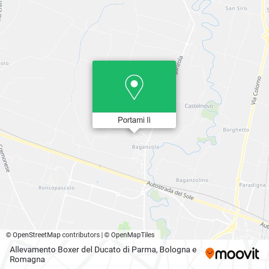 Mappa Allevamento Boxer del Ducato di Parma