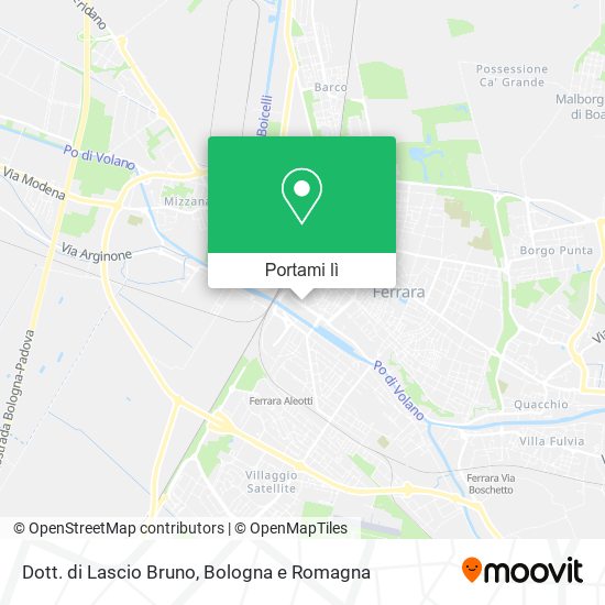 Mappa Dott. di Lascio Bruno
