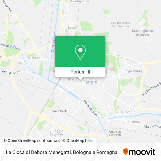 Mappa La Cicca di Debora Menegatti