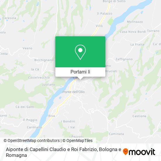 Mappa Aiponte di Capellini Claudio e Roi Fabrizio