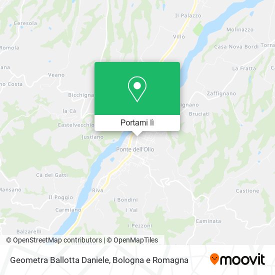 Mappa Geometra Ballotta Daniele