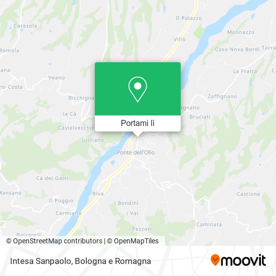 Mappa Intesa Sanpaolo