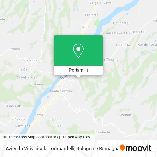 Mappa Azienda Vitivinicola Lombardelli