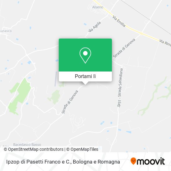 Mappa Ipzop di Pasetti Franco e C.