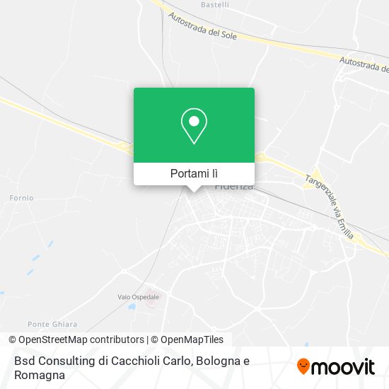 Mappa Bsd Consulting di Cacchioli Carlo
