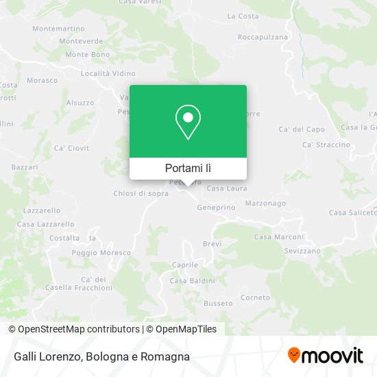Mappa Galli Lorenzo