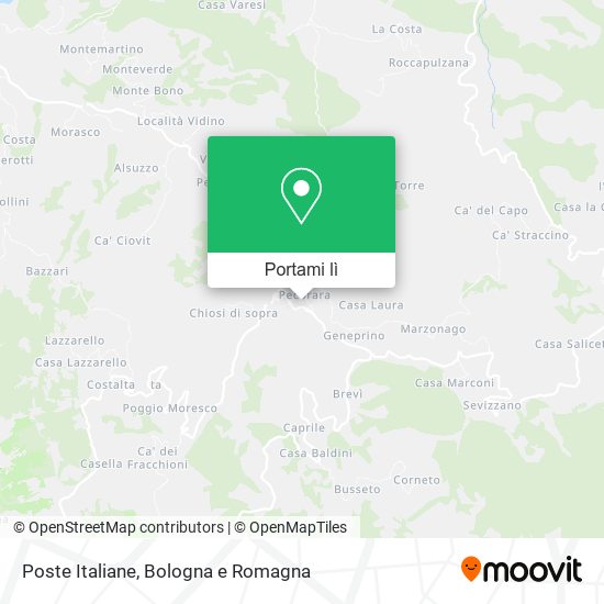 Mappa Poste Italiane