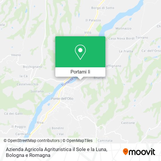 Mappa Azienda Agricola Agrituristica il Sole e la Luna