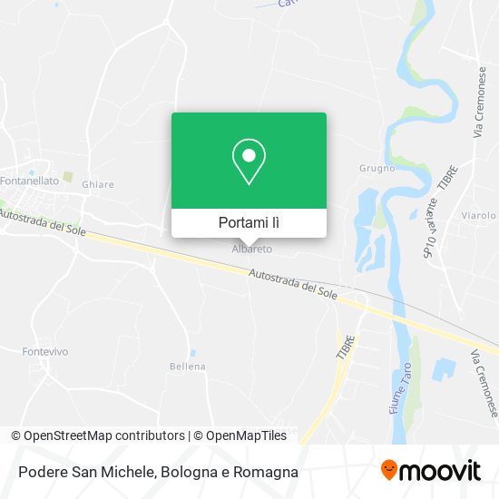 Mappa Podere San Michele