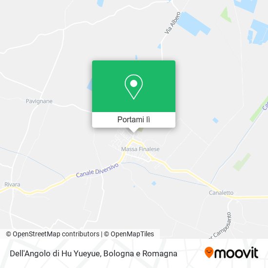 Mappa Dell'Angolo di Hu Yueyue