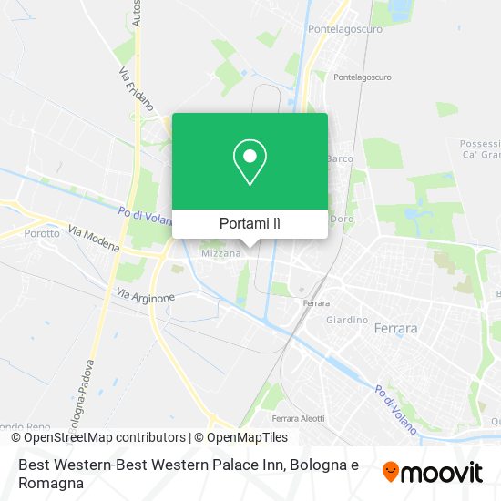 Mappa Best Western-Best Western Palace Inn
