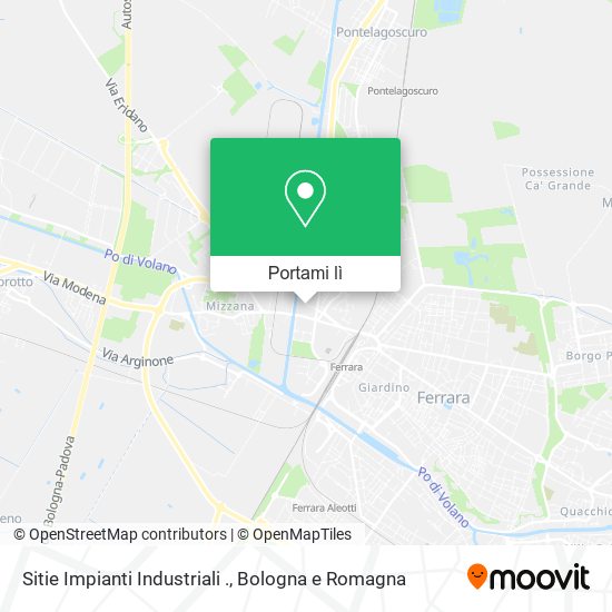 Mappa Sitie Impianti Industriali .