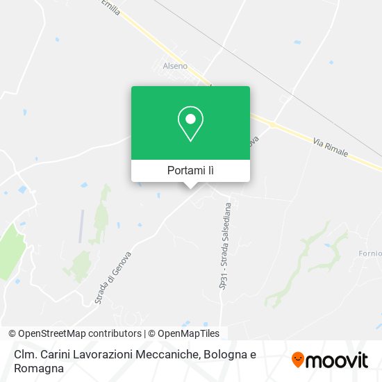 Mappa Clm. Carini Lavorazioni Meccaniche