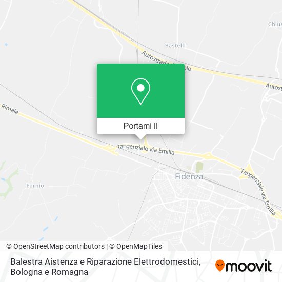 Mappa Balestra Aistenza e Riparazione Elettrodomestici