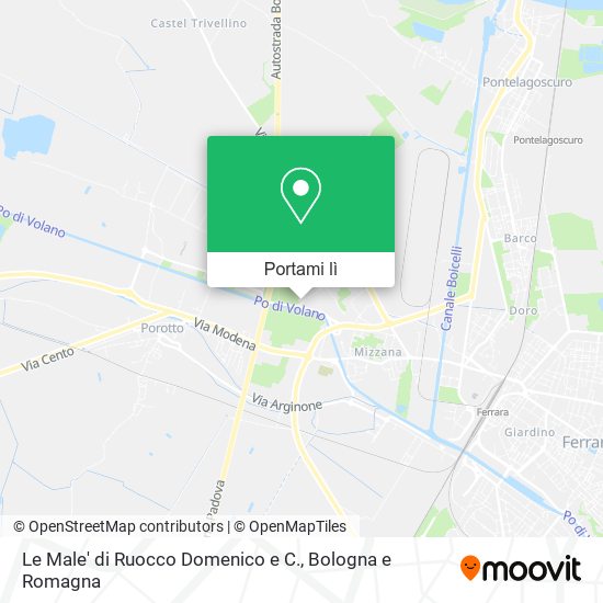 Mappa Le Male' di Ruocco Domenico e C.