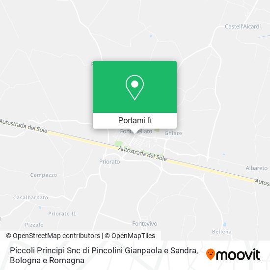 Mappa Piccoli Principi Snc di Pincolini Gianpaola e Sandra