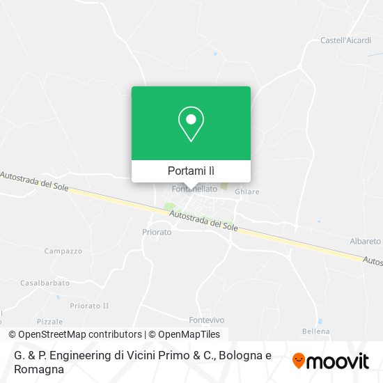 Mappa G. & P. Engineering di Vicini Primo & C.