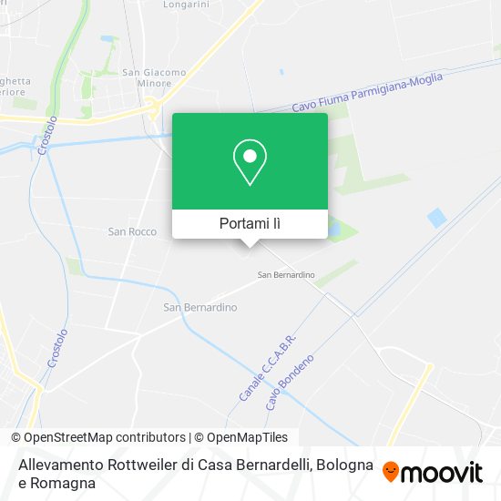 Mappa Allevamento Rottweiler di Casa Bernardelli