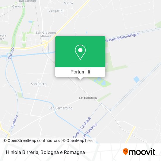 Mappa Hiniola Birreria