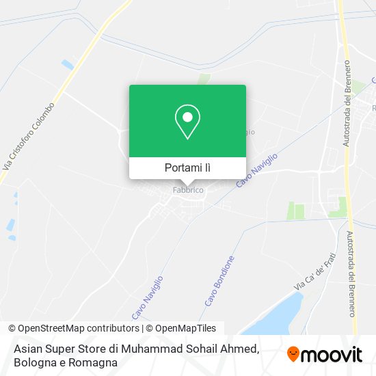 Mappa Asian Super Store di Muhammad Sohail Ahmed