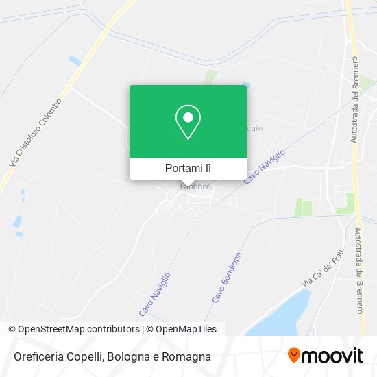 Mappa Oreficeria Copelli