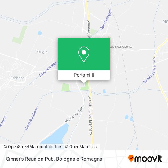 Mappa Sinner's Reunion Pub