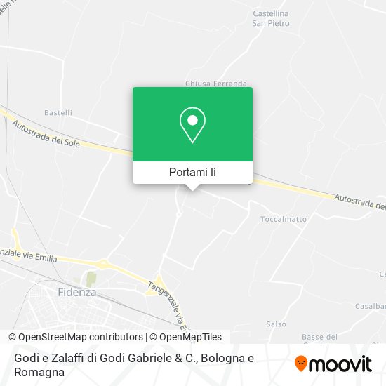 Mappa Godi e Zalaffi di Godi Gabriele & C.