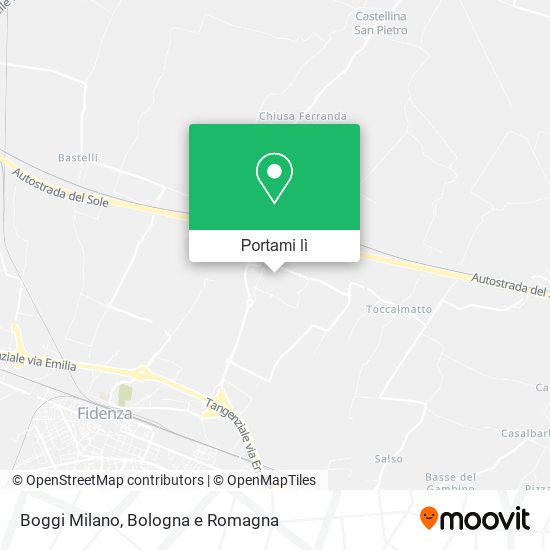 Mappa Boggi Milano