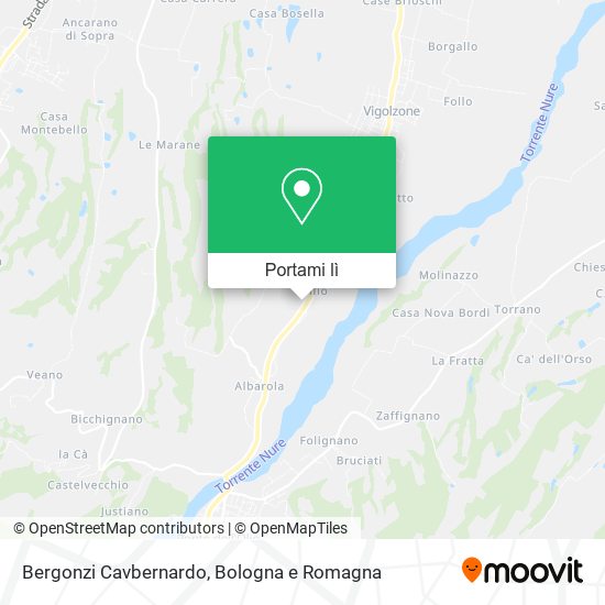 Mappa Bergonzi Cavbernardo