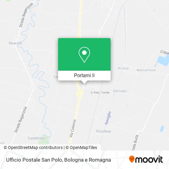 Mappa Ufficio Postale San Polo